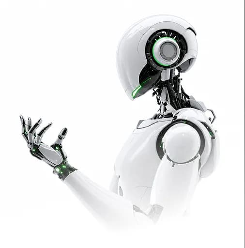 AI Robot Mockup