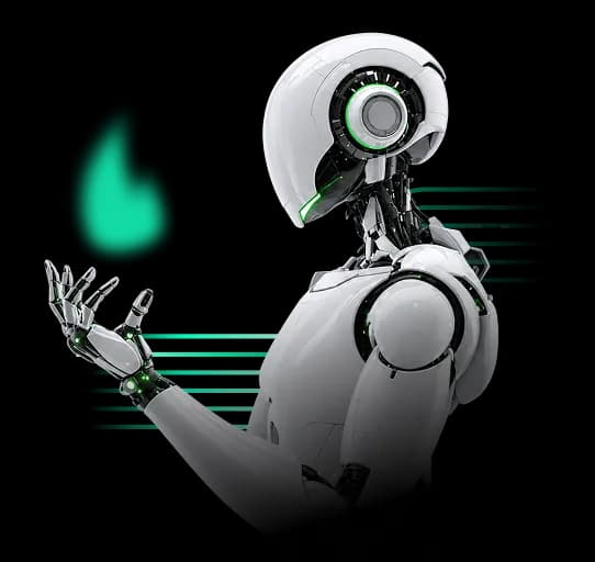 AI Robot Mockup